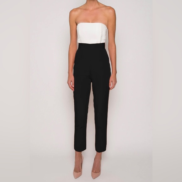 Alexia Maria Pants - NEW/NWT Alexia Maria Silk Faille Cigarette Pants - Black - 14 - New With Tags